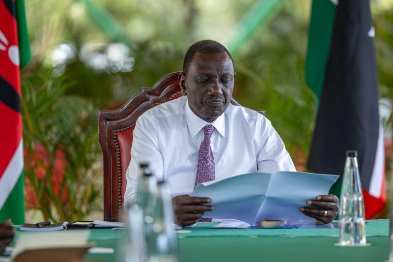 File image of President William Ruto.